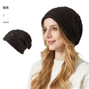 knitting hat woman occidental style Winter imitate knitting hedging leisure