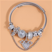 fashion conciseOL flash diamond angel temperament lady bangle