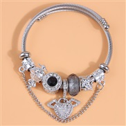 fashion conciseOL flash diamond angel temperament lady bangle