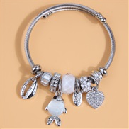 fashion conciseOL cartoon love all-Purpose temperament woman bangle