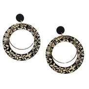 ( black) day earrings...