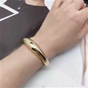 ( Metal Ellipse2)racelet  Korean style Alloy  occidental style bangle