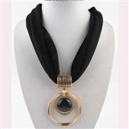 ( black) pendant  cirque Alloy pendant  lady  pure color