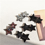 (opp) sweet diamond super Czech diamond Five-pointed star Korean style fashion temperament woman