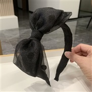 black big bow Headban...