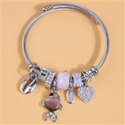 fashion conciseOL cartoon love all-Purpose temperament woman bangle