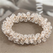 ( white ) fashionOL crystal establishment temperament lady rope circle