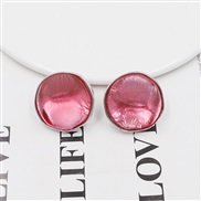 ( pink )occidental style samll wind high earrings  samll style ear stud