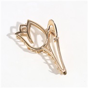 ( Gold)Koreains tulip Alloy fashion high all-Purpose