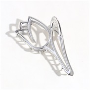 ( Silver)Koreains tulip Alloy fashion high all-Purpose