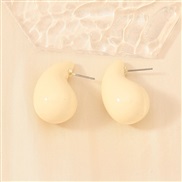 ( white) occidental style drop temperament high fashion samll all-Purpose retro earrings ear stud Earring