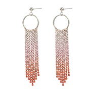 ( Pink) tassel earrin...