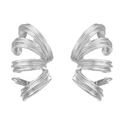 ( Silver)Autumn and Winter Alloy earrings exaggerating occidental style Earring woman fashionearrings