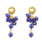 ( blue) flowers earri...