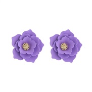 (purple)earrings occi...