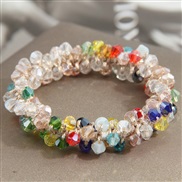 ( color ) fashionOL crystal establishment temperament lady rope circle