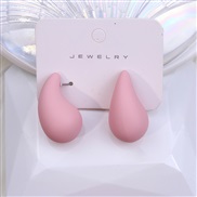 drop ear stud earrings brief fashion Acrylic earring woman