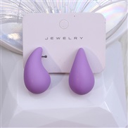 drop ear stud earrings brief fashion Acrylic earring woman