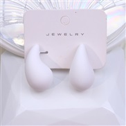 drop ear stud earrings brief fashion Acrylic earring woman