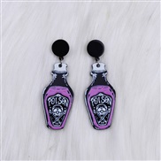 ear stud earrings fashion trend personality occidental style claw skull earring Earring woman