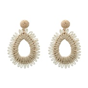 ( Cream colored )summer earrings exaggerating occidental style Earring lady drop earringearrings