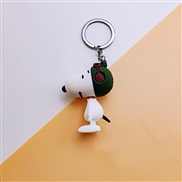 (green )cartoon silica gel lovely key buckle three boy key circle chain bag bag pendant