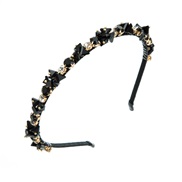 ( black)Korea big crystal diamond Headband  briefins wind Headband same style head