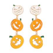 (yellow )E earrings  personality earring exaggerating multilayer Alloy Earring woman