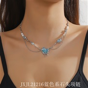 (JXJL21216 blue neckl...