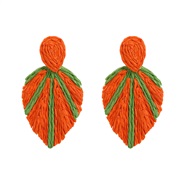 ( orange)summer earri...