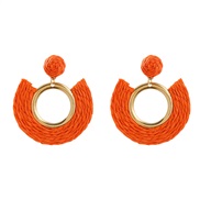 ( orange) earrings oc...