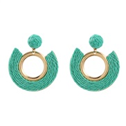 (Cyan ) earrings occi...