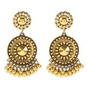 (gookin ) occidental style sun flower Earring  personality retro ethnic style earrings samll earring