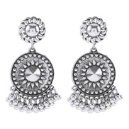 ( anti silver) occidental style sun flower Earring  personality retro ethnic style earrings samll earring