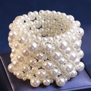 1 fashion high quality big samll Pearl temperament super width temperament lady bracelet