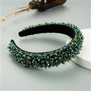 ( green)ins  pure handmade Headband occidental style crystal Headband