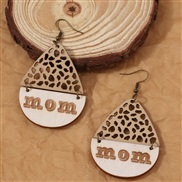 (camel ) samll Earring double color splice fashion style