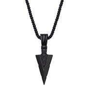 ( black)occidental style man necklace  retro head pendant necklace