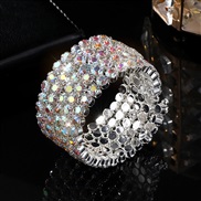 (5color ab) new bride Rhinestone bangle opening twining brilliant crystal