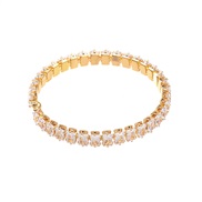 ( Gold)zircon bangle ...