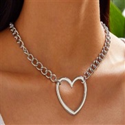 (peach heart   neckla...