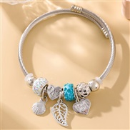 fashion concise series Shells leaves love temperament lady bangle