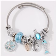 fashion concise all-Purpose starfish Shells more elements pendant temperament woman bangle