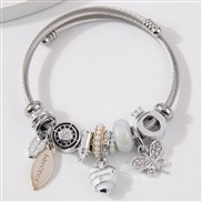 fashion concise all-Purpose love more elements pendant woman temperament bangle