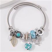 fashion concise all-Purpose love more elements pendant woman temperament bangle