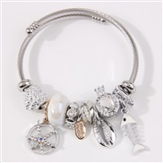 fashion concise all-Purpose starfish Shells more elements pendant temperament woman bangle