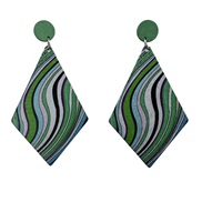 ( green)jewelry wind retro pattern long earringsearrings