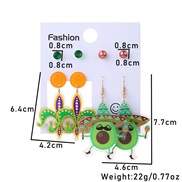 (2 ) earrings set Acrylic earrings