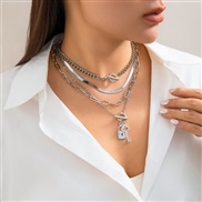 ( 2  necklace White K...