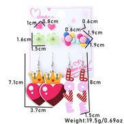 (H)OVE love earrings ...